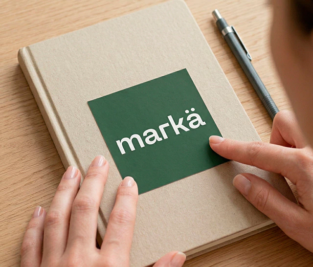 Calcomanías Cuadradas en Papel. Imagen 1 del catálogo Markä.
