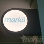 Cartel Saliente PVC Luminoso LED