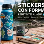 Stickers c/ Forma Resistentes al Agua